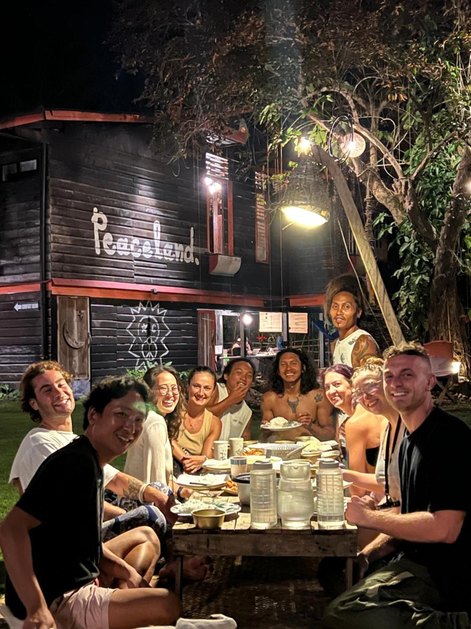 Peaceland Hostel ปางเลา ภายนอก รูปภาพ